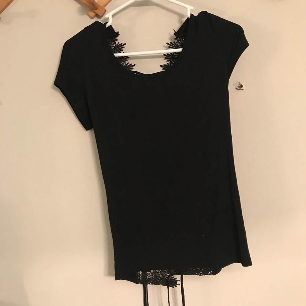 Intricate black top